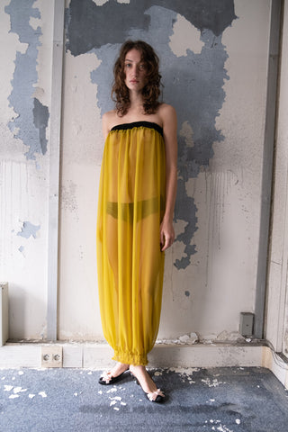 Chiffon tube dress