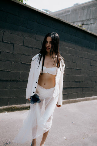 Ruffled Bra