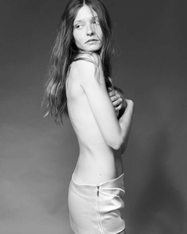 Egyp Egypt Asymmetrical atlas mini-skirt with draping