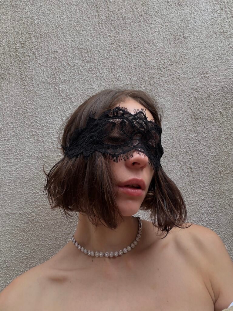 Lithium lace eye-mask